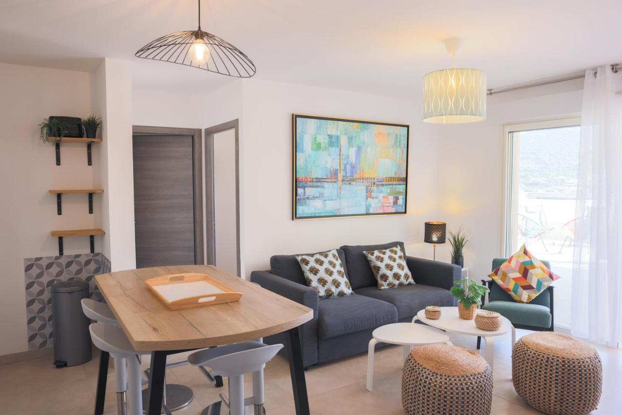 Appartement La Balagne , Bord De Mer, Grande Terrasse, Sant'Ambroggio Lumio  Buitenkant foto