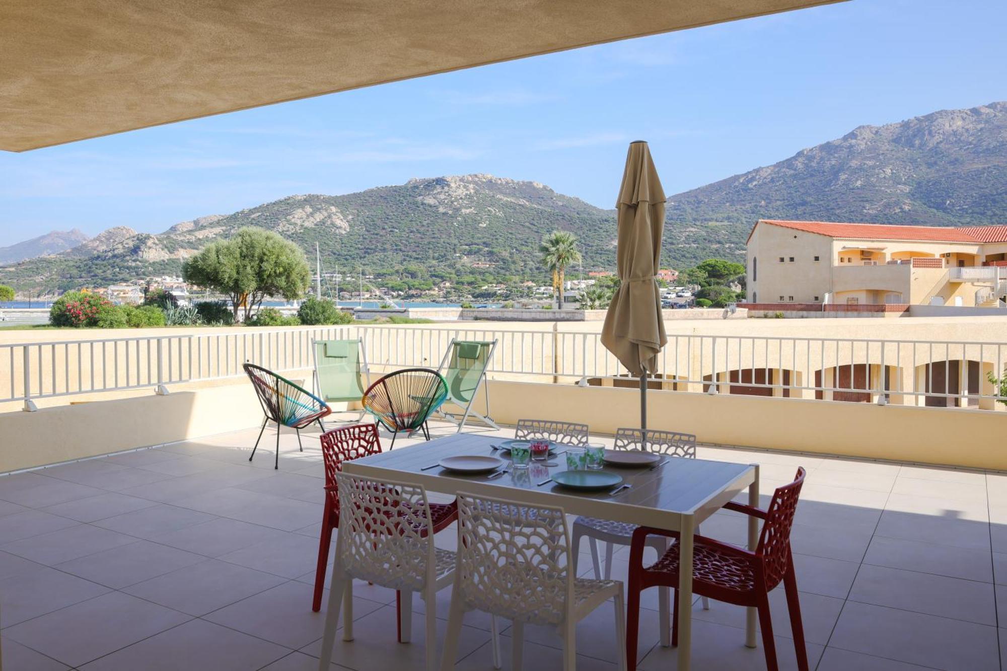 Appartement La Balagne , Bord De Mer, Grande Terrasse, Sant'Ambroggio Lumio  Buitenkant foto